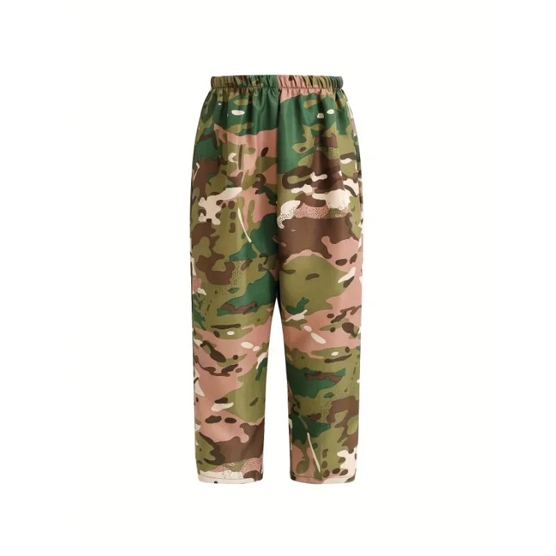Boys Camouflage Army Soldier Dress Up Costume for Party