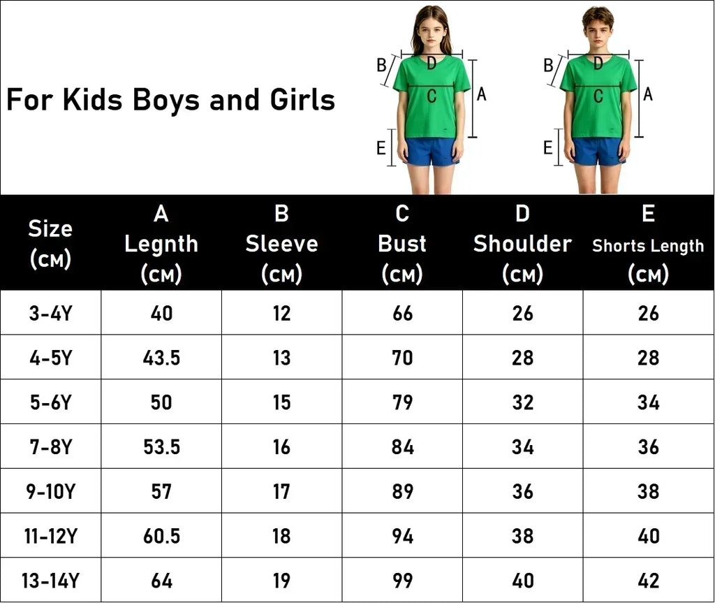 Boys 2Pcs  T-Shirt + Shorts