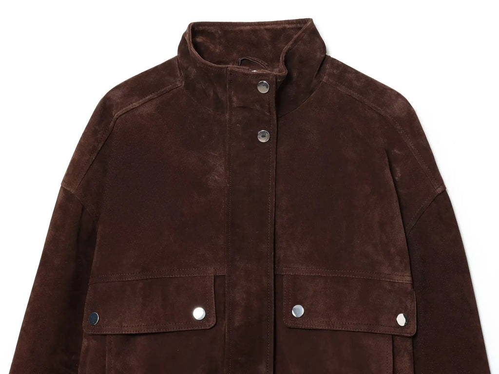 Women's Autumn JacketsNew Fashion Big Pocket Elegant