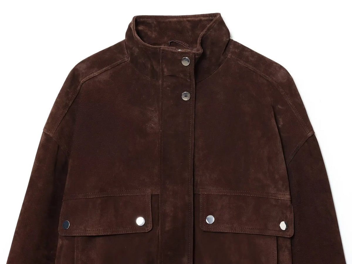 Women's Autumn JacketsNew Fashion Big Pocket Elegant