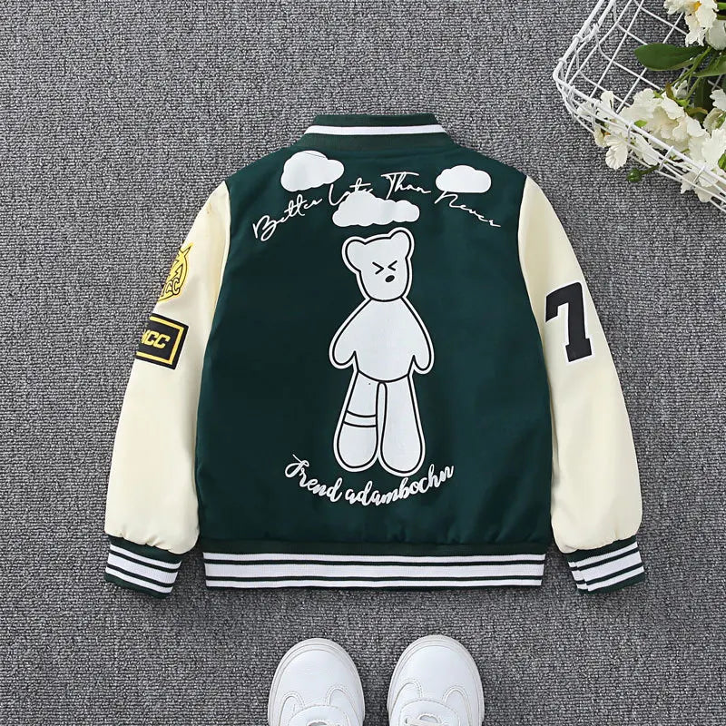 Spring Autumn Children Jacket for Boys