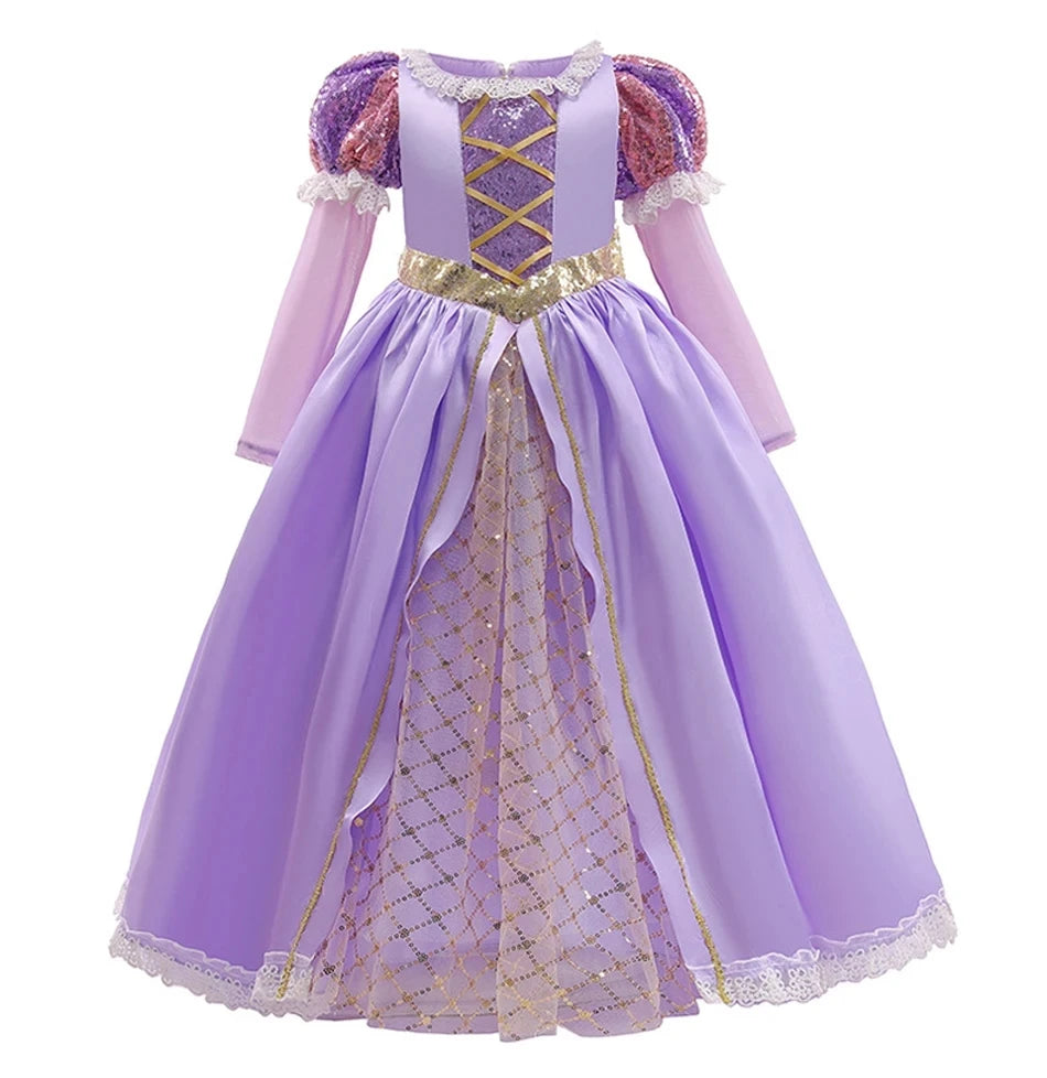 Children Costume Girl Dress Halloween Princess Cosplay