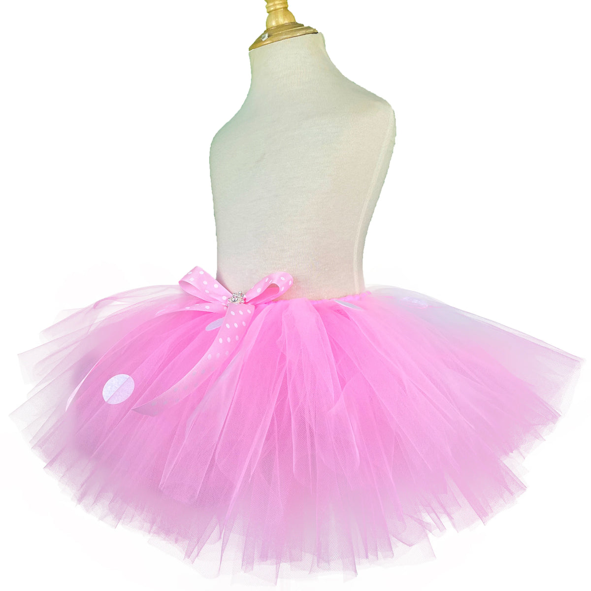 Girls Pink Cartoon Tutu Skirts  Ballet Tulle