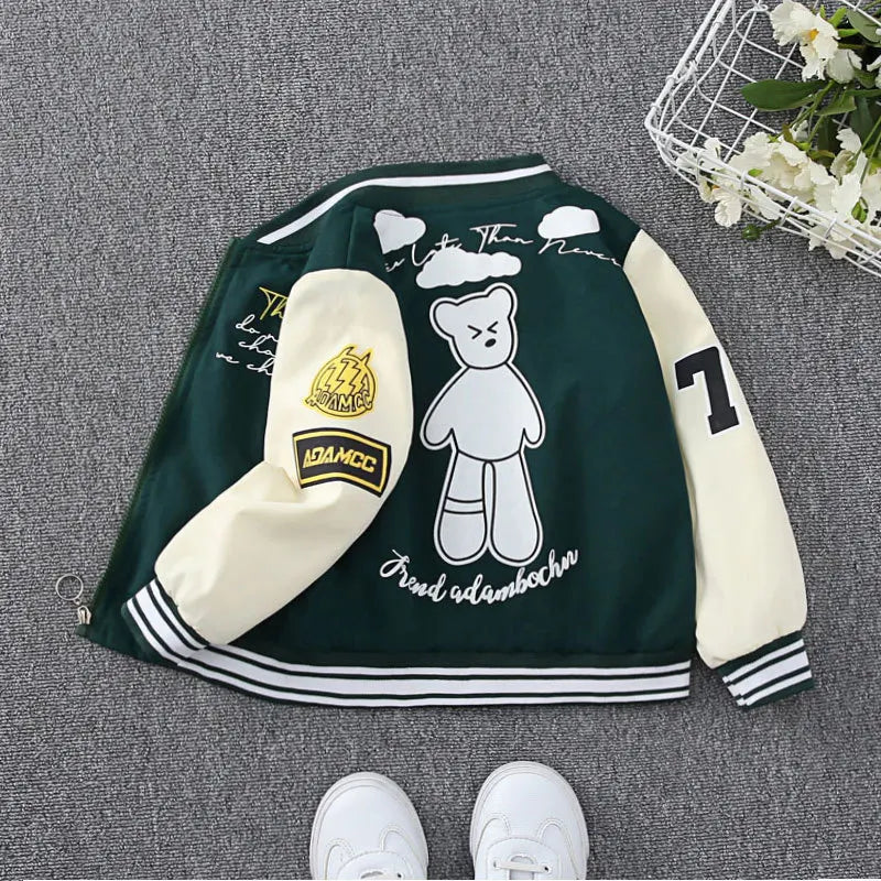 Spring Autumn Children Jacket for Boys
