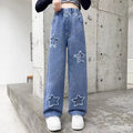 Teen Girls Casual Denim Pants