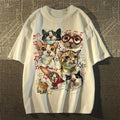 American Retro T-shirt Women's Summer Loose Top