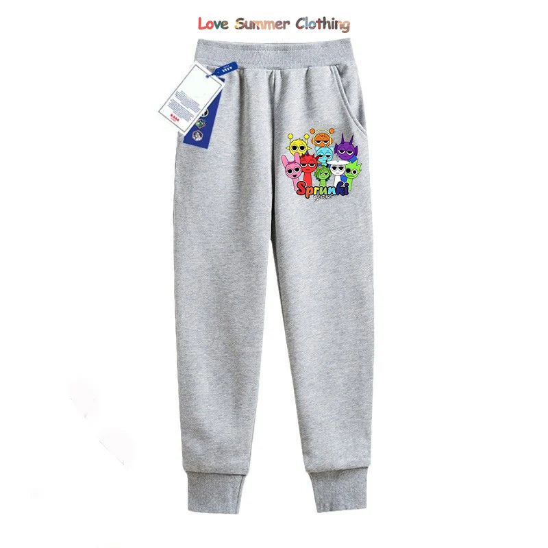 Sprunki Thick Hoodie Sweatshirt Boys