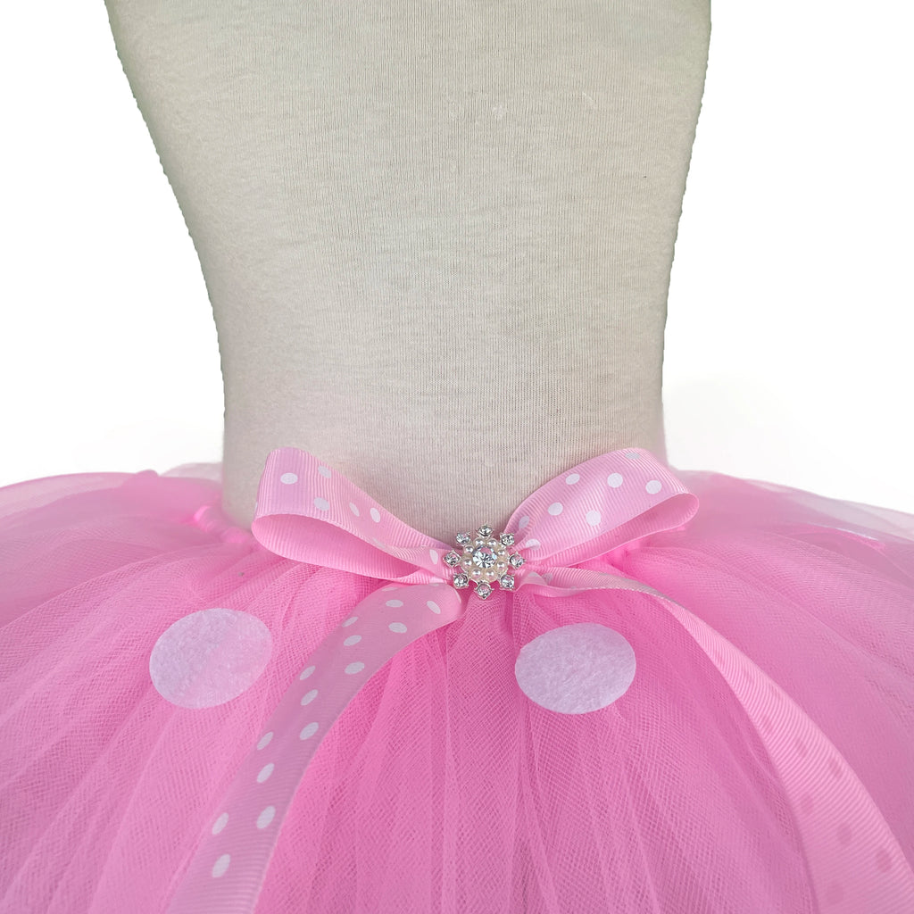 Girls Pink Cartoon Tutu Skirts  Ballet Tulle