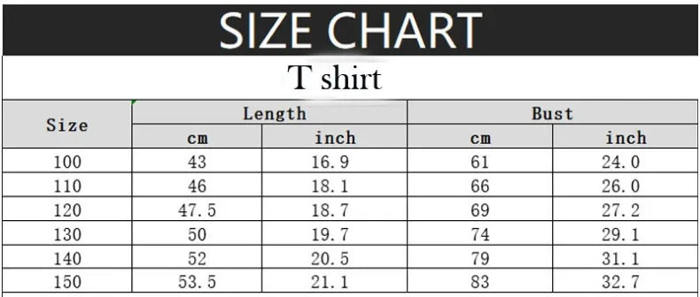 Girls Casual T Shirts Fashion Printed