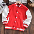 Children's Baseball Jacket Kids Fashion Clothing