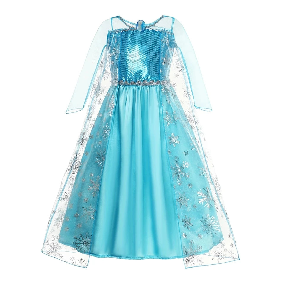 Children Costume Girl Dress Halloween Princess Cosplay
