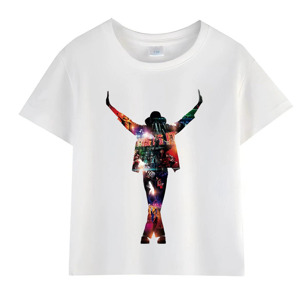 Kids Michael Jackson Rock N Roll T-Shirt