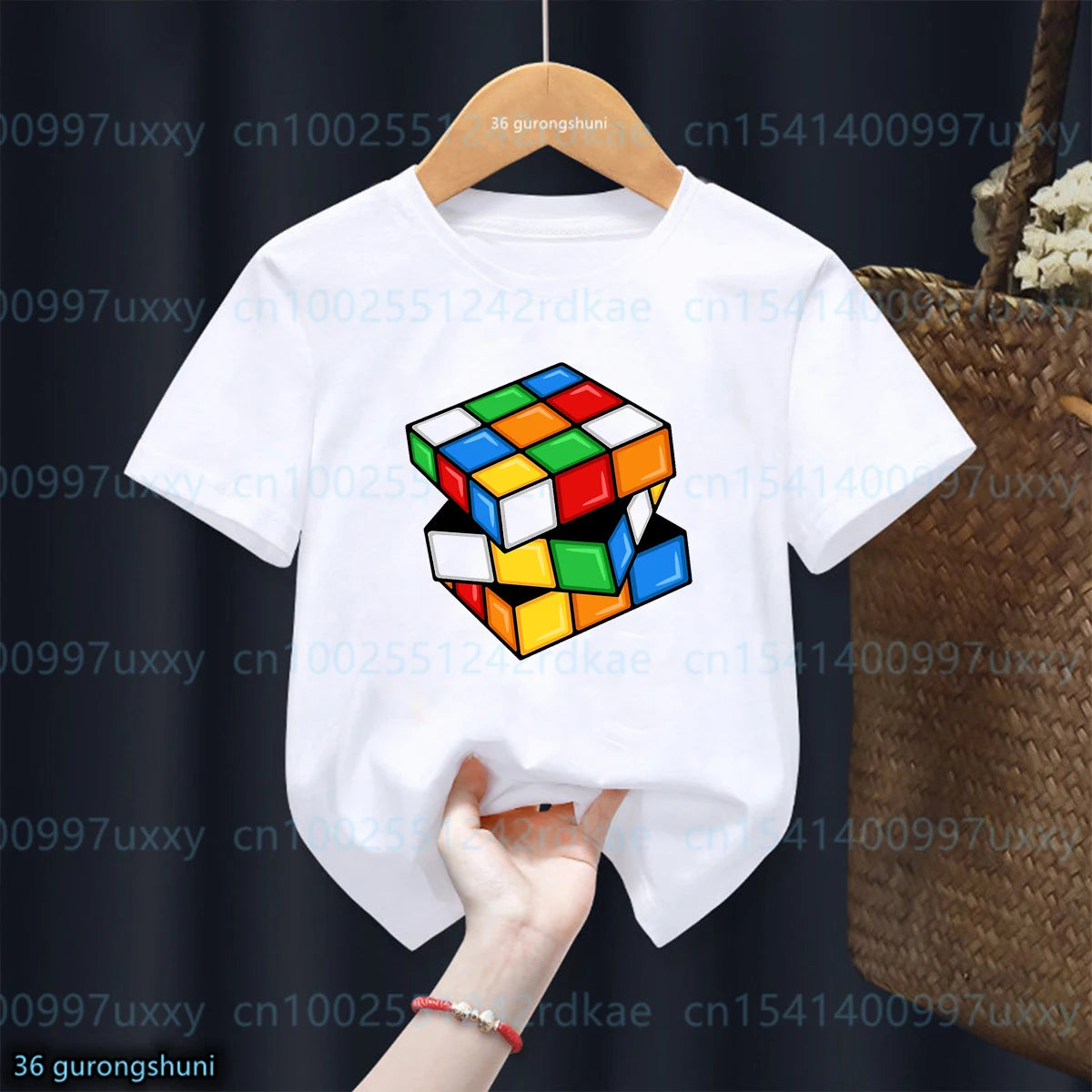 T-Shirt For Boys Funny Magic Block