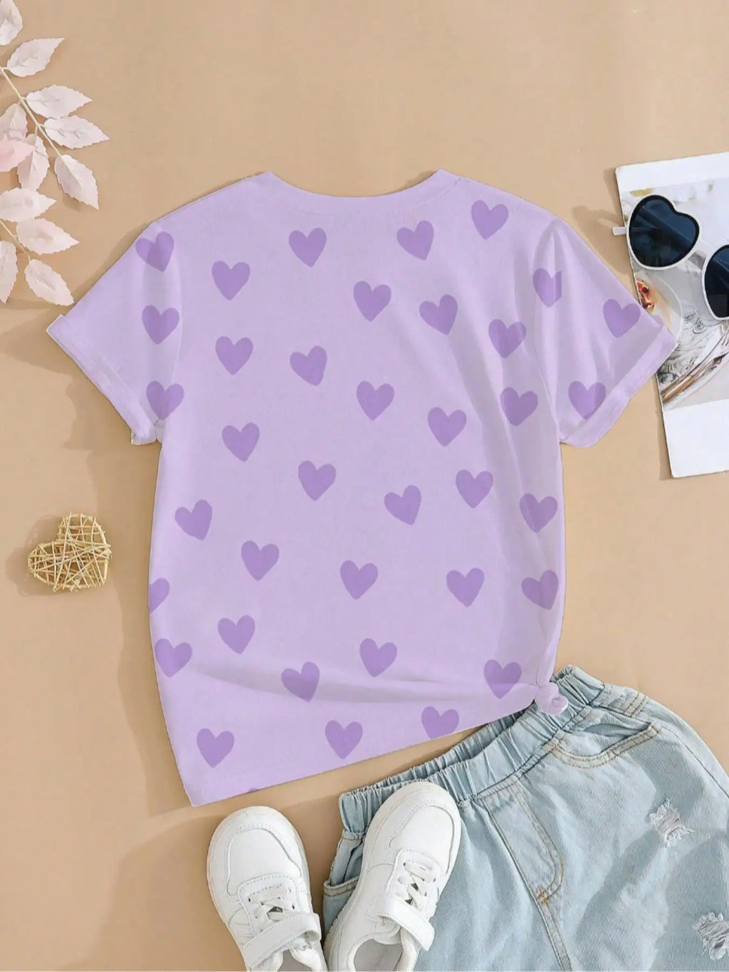 Girls K-Pop Graphic T-Shirt