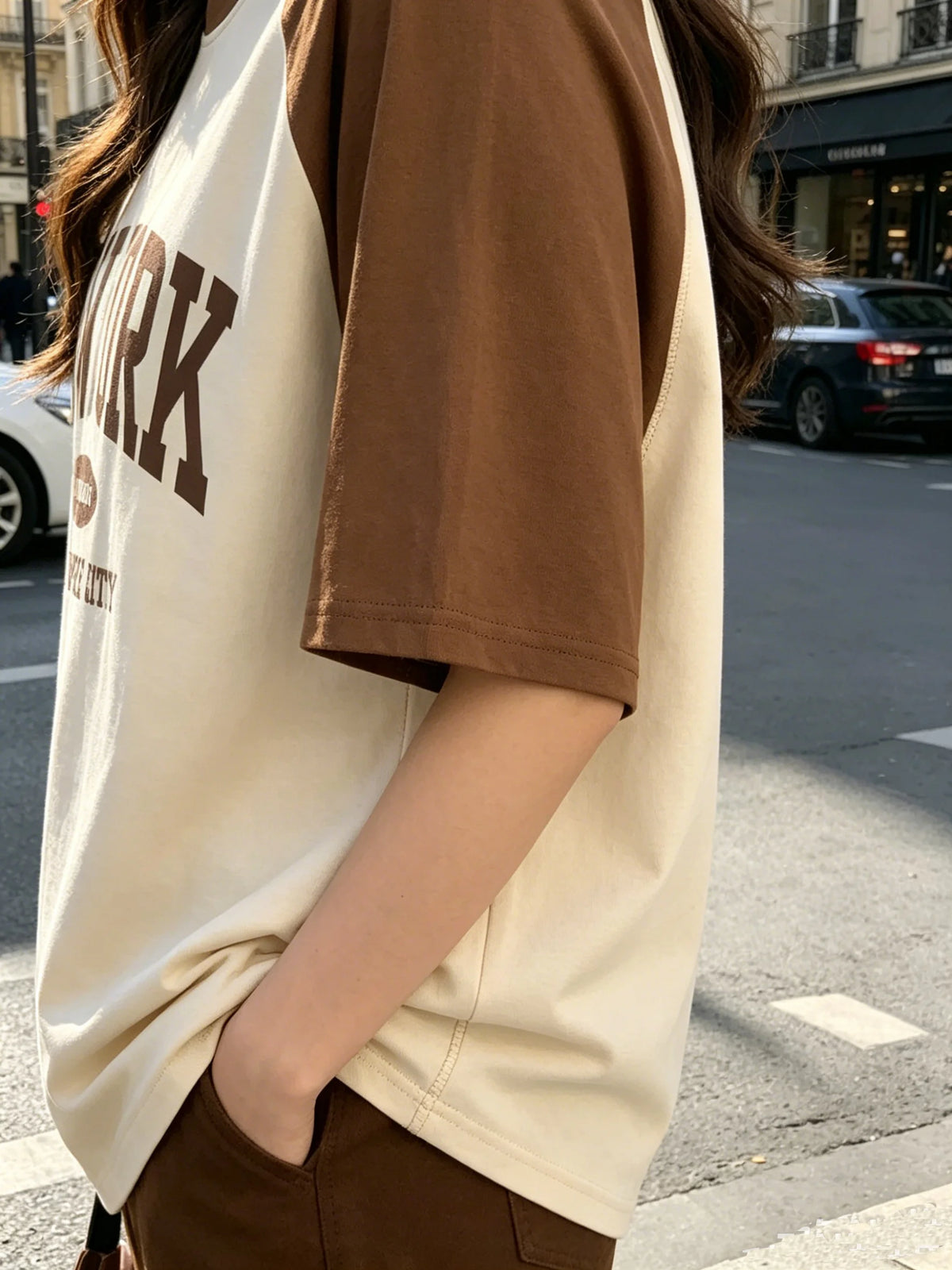 Fashion Brooklyn New York Streetwear T-shirts Women Girl 90s