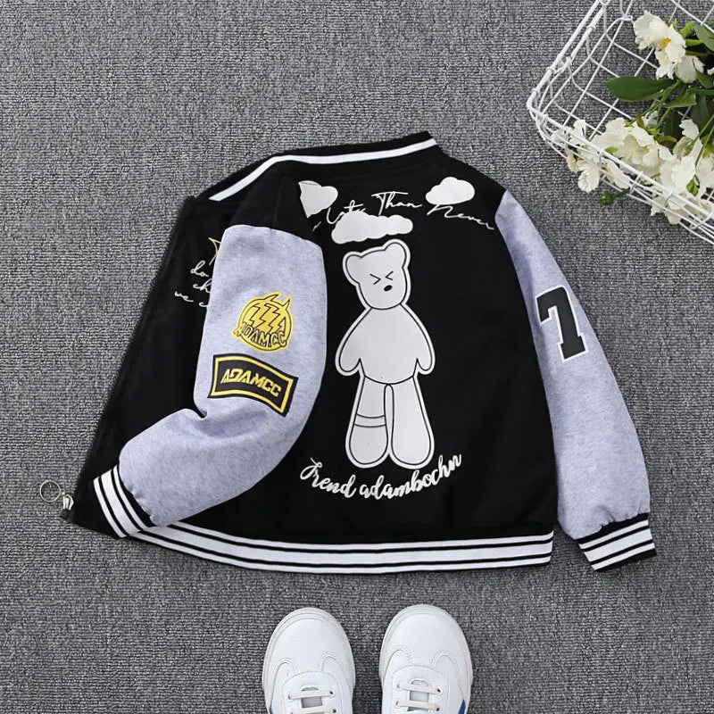 Spring Autumn Children Jacket for Boys