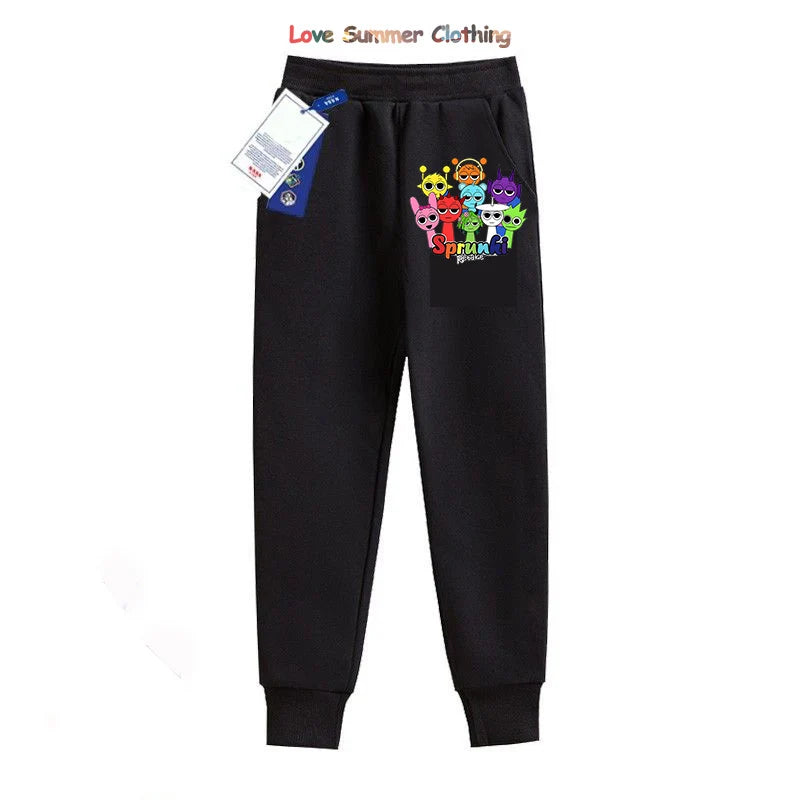 Sprunki Thick Hoodie Sweatshirt Boys