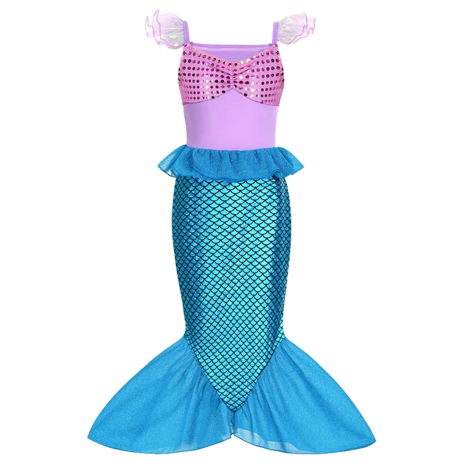 Children Costume Girl Dress Halloween Princess Cosplay