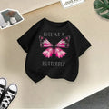 Girls Short Sleeve T-shirt Summer New Children's Top Loose Fashion