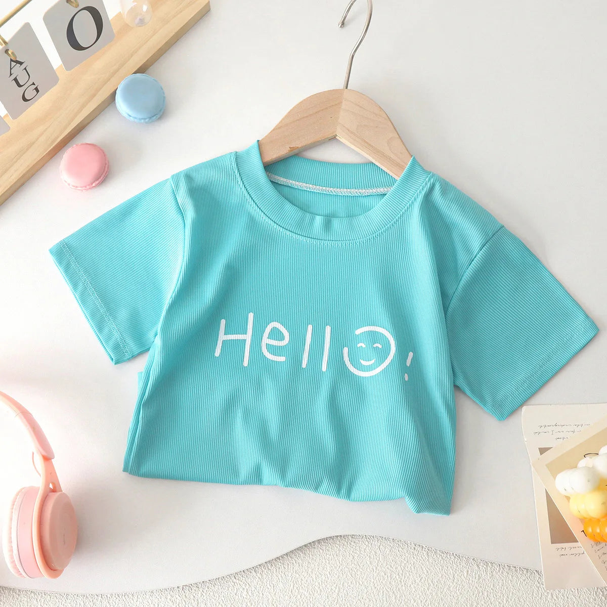 Cute T-shirt  Casual Soft Tops
