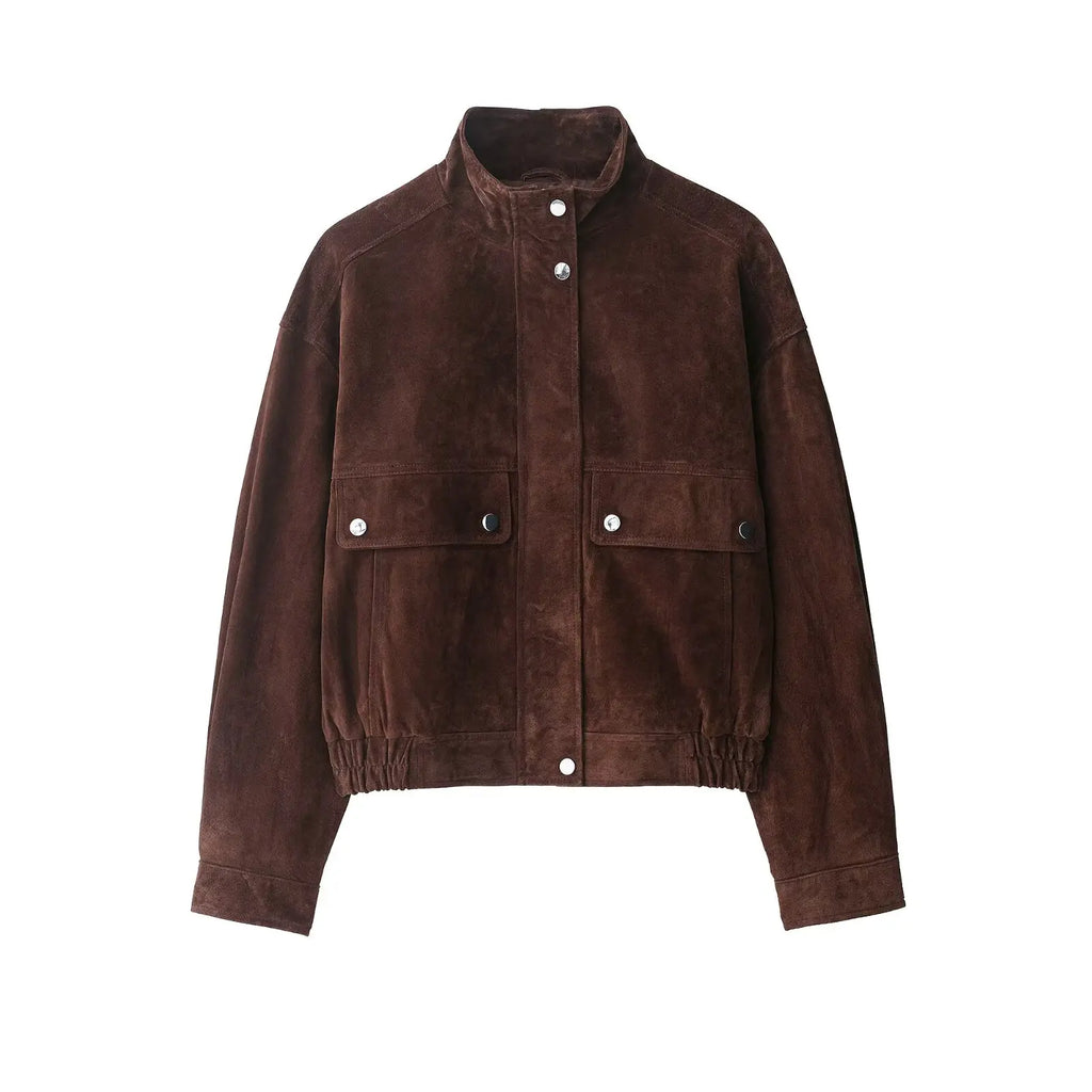 Women's Autumn JacketsNew Fashion Big Pocket Elegant