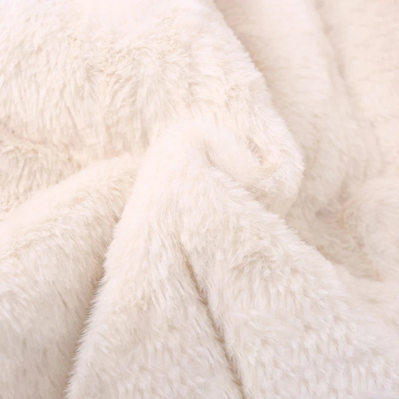 Girls' Winter Thermal Plush Cotton Jacket Kids Casual