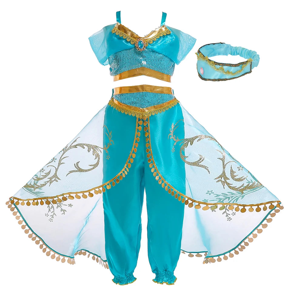 Children Costume Girl Dress Halloween Princess Cosplay
