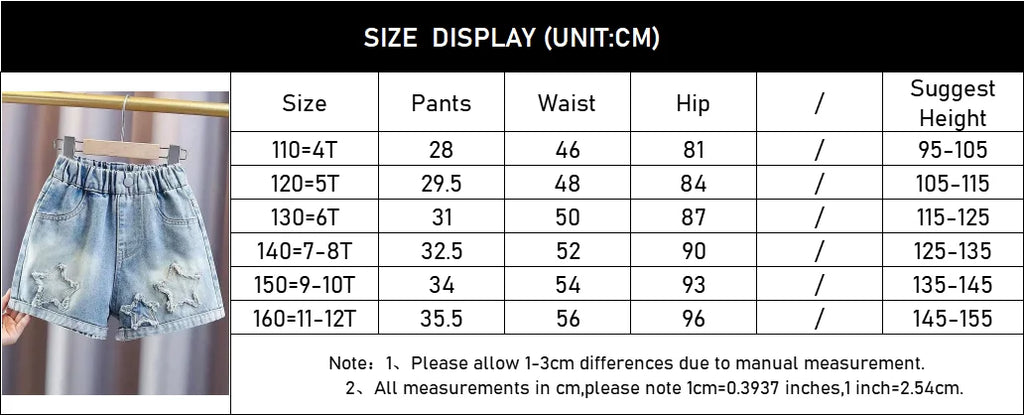 Shorts Jeans Fashion Embroidery Loose Short Denim Pants