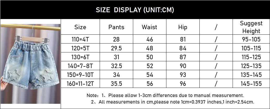 Shorts Jeans Fashion Embroidery Loose Short Denim Pants