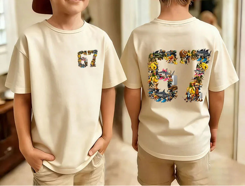 Cute Funny Six Seven  T-Shirt Boy
