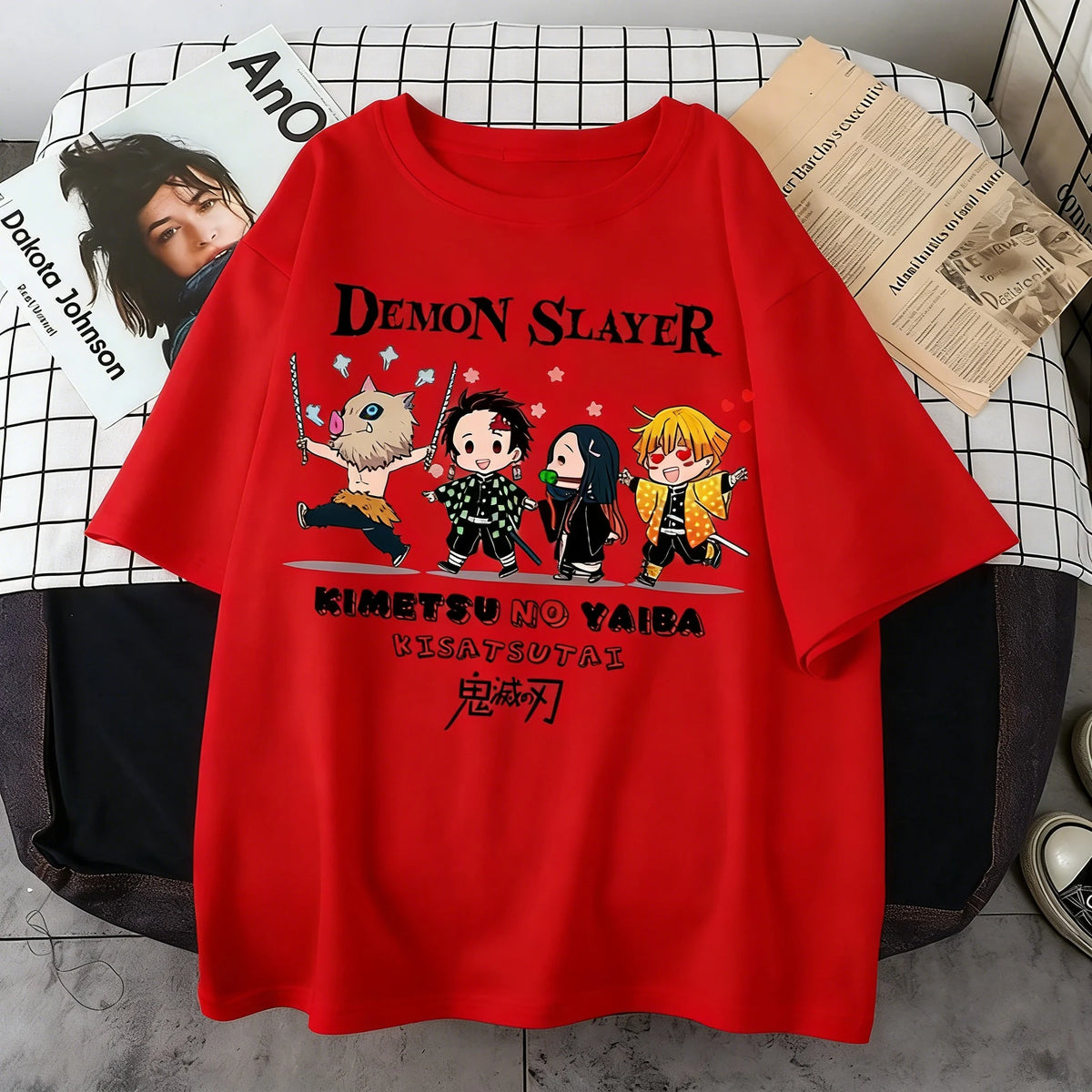 Women T-shirt Casual Parent Child Top Fashion Street Wear Harajuku Style Y2K