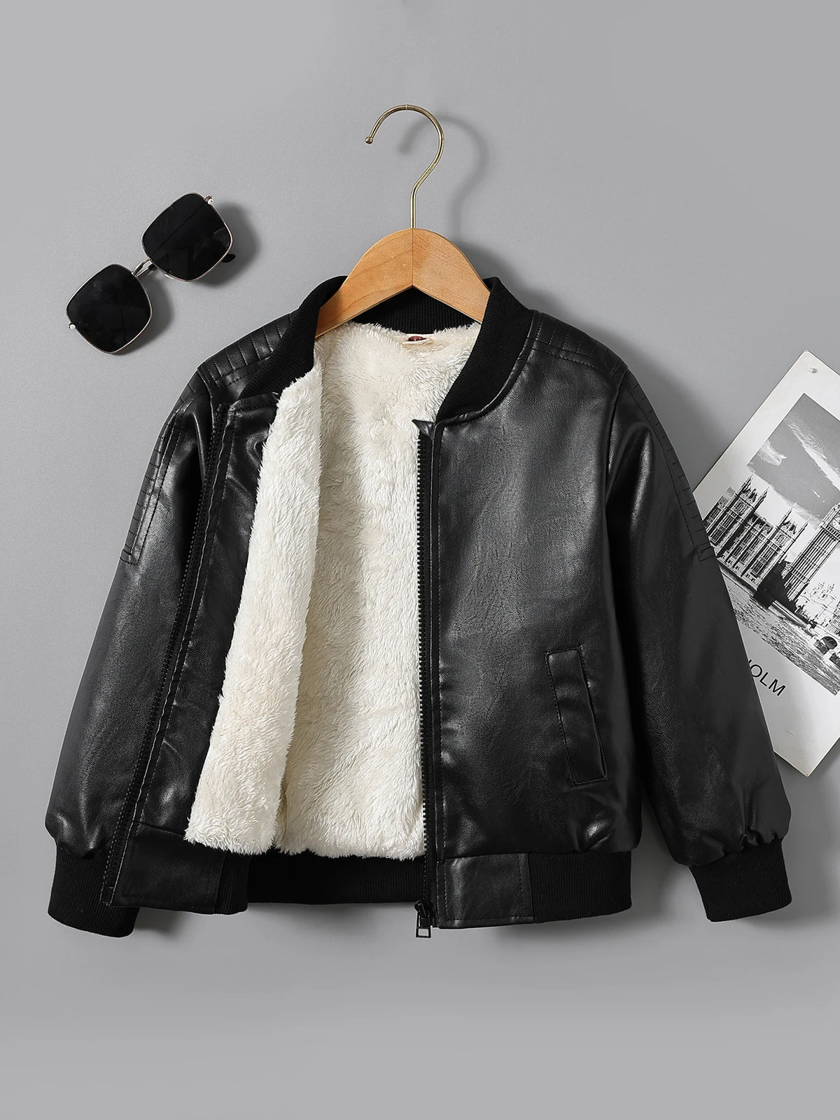 Boys' Jacket Retro Stylish High-End Jacket