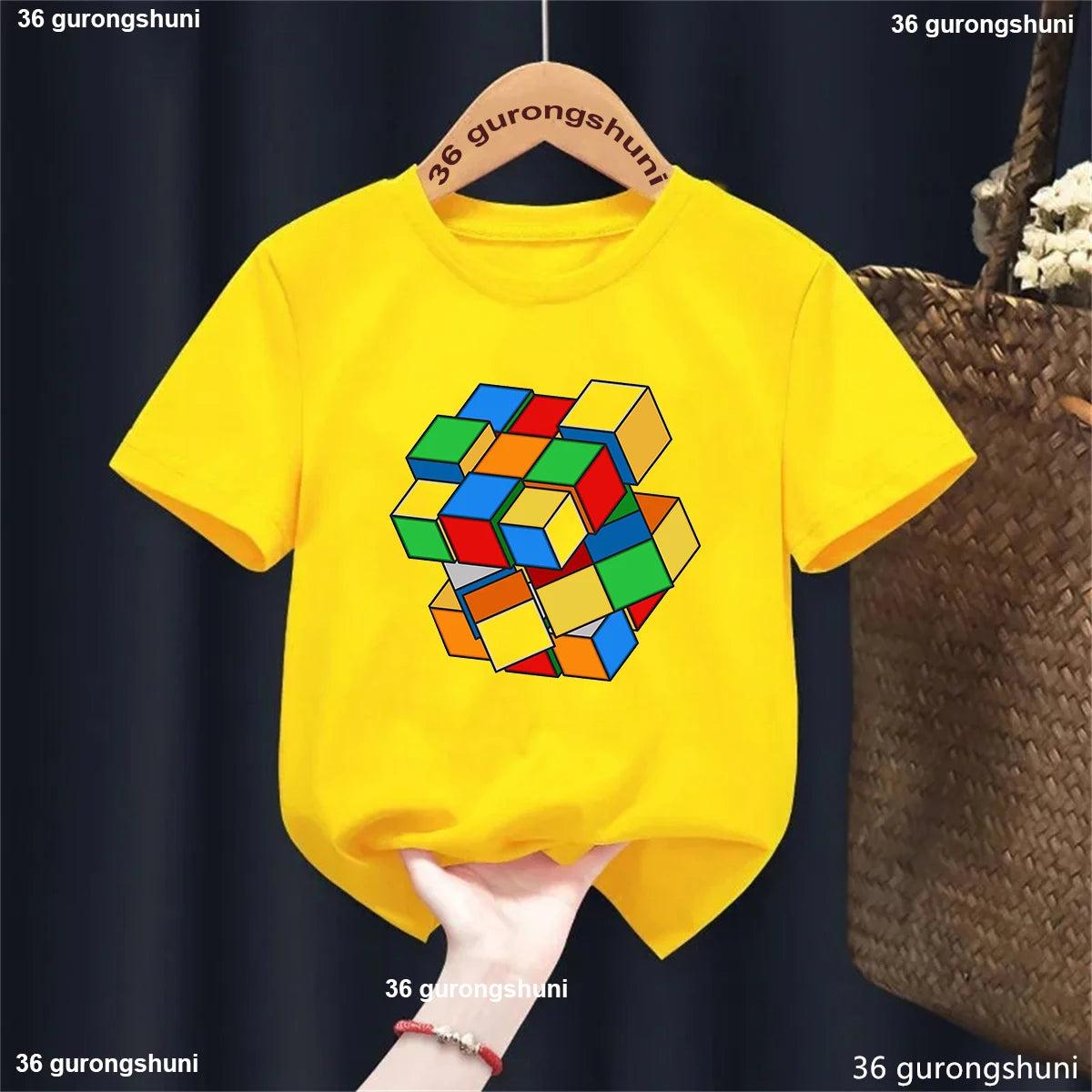 T-Shirt For Boys Funny Magic Block
