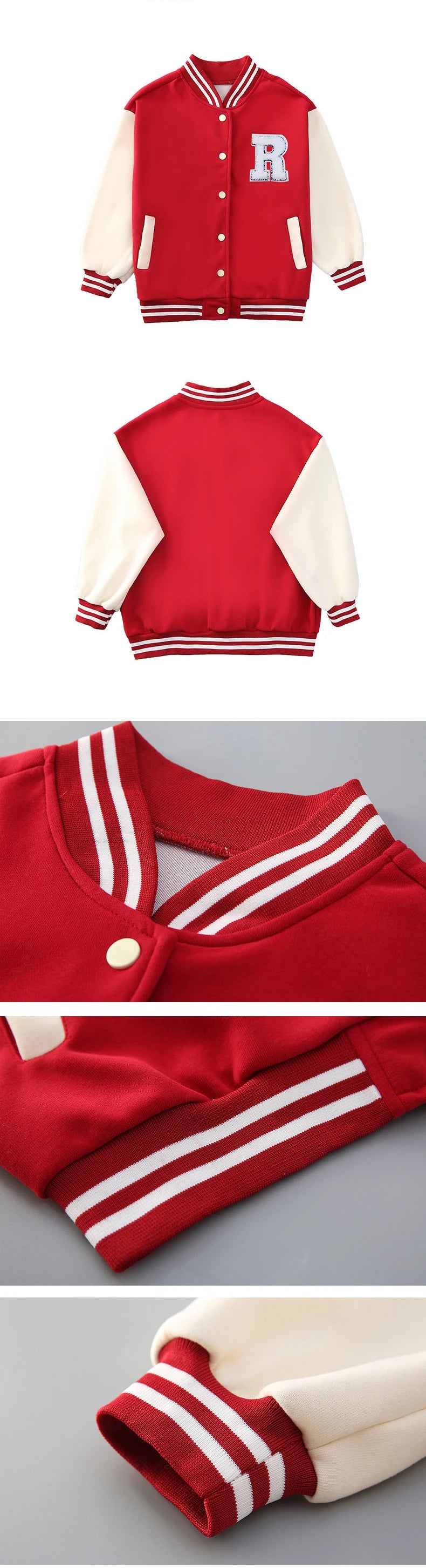 Teenage Girls Baseball Jackets