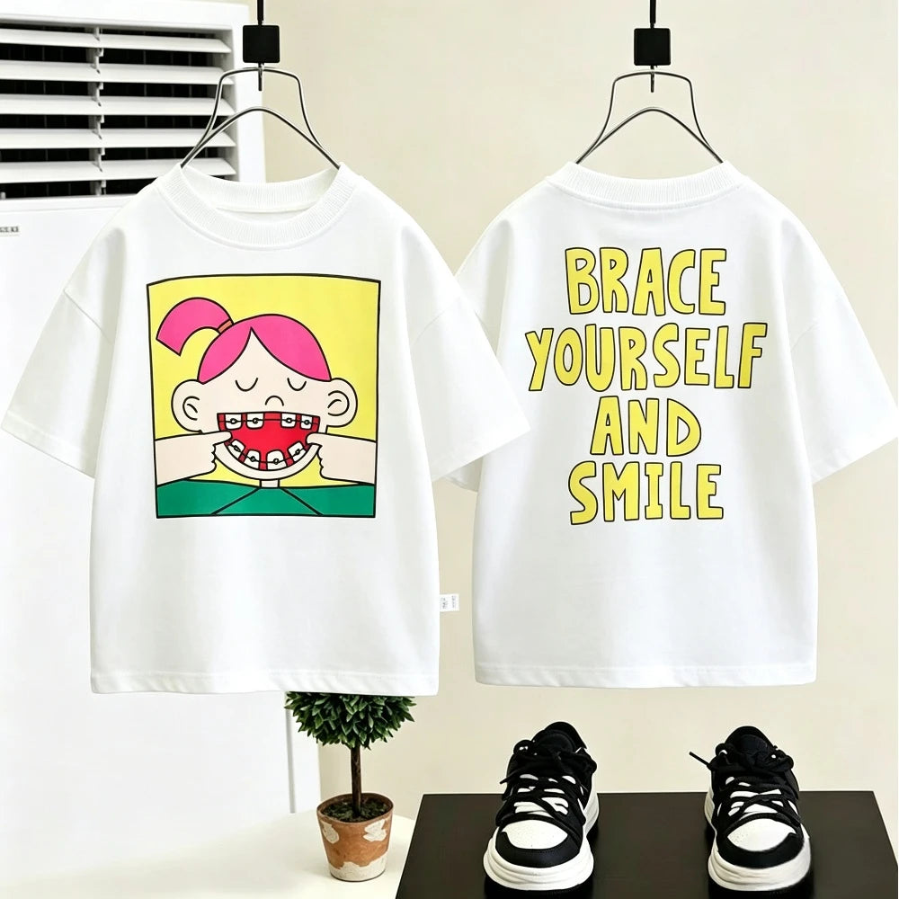 Double Sided Print  T-Shirt Cotton
