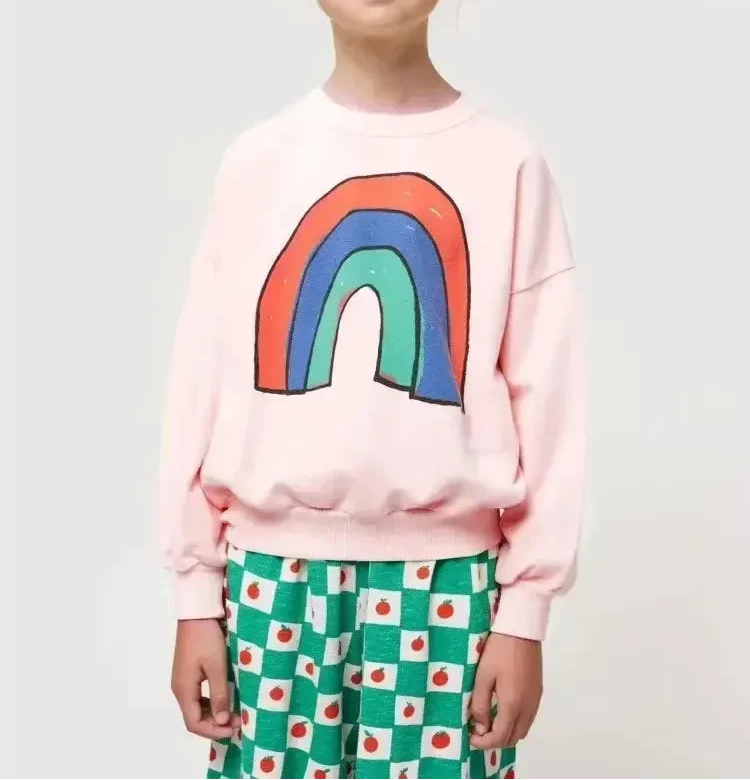 Kids Sweatshirts Long Sleeve Tops for Girls Hoodies