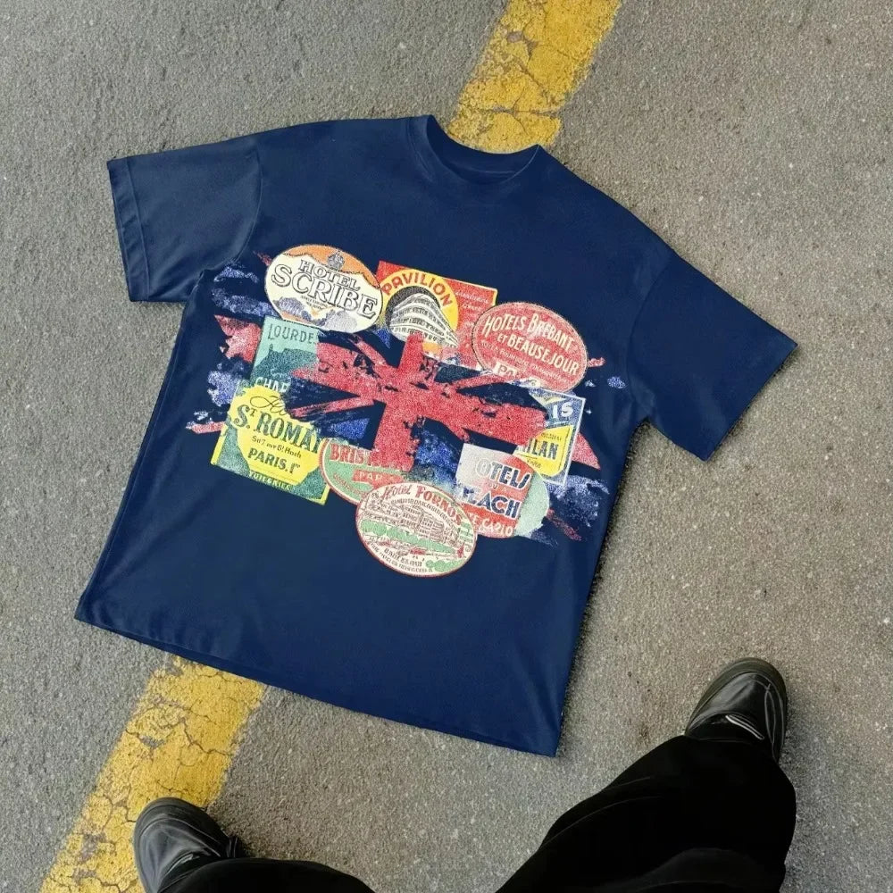 T-shirt with A Fun Graphic  Women. All-season Cotton Streetwear