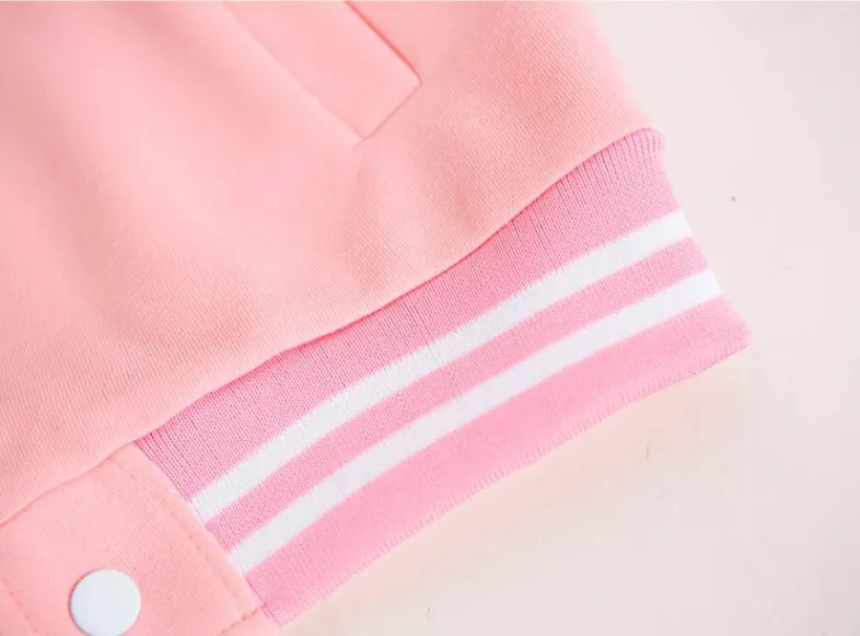 Girls Cartoon Unicorn Jackets For 3-12 Years Teens Clothes For Teenage Girls Sports Outerwear