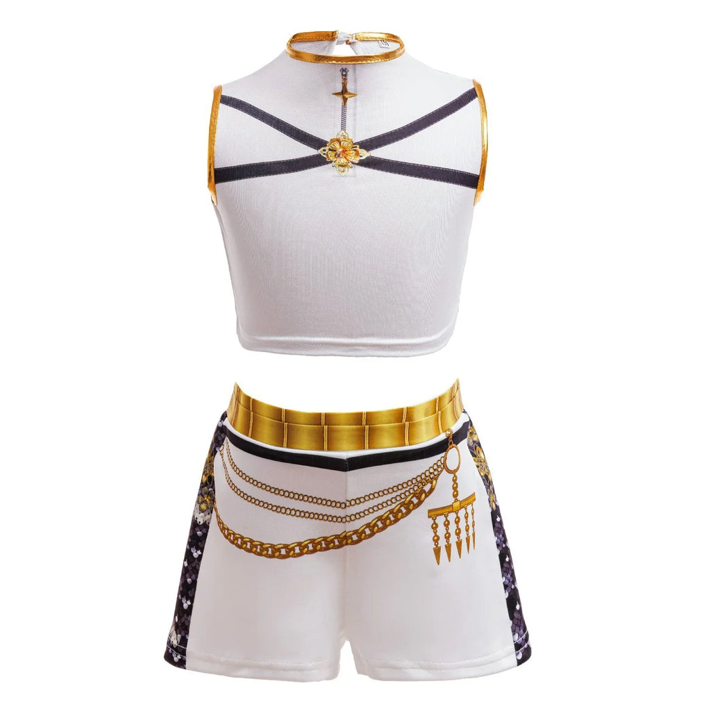 Girls Hip Hop Dance Outfit Set Multi Styles Crop Top Jacket