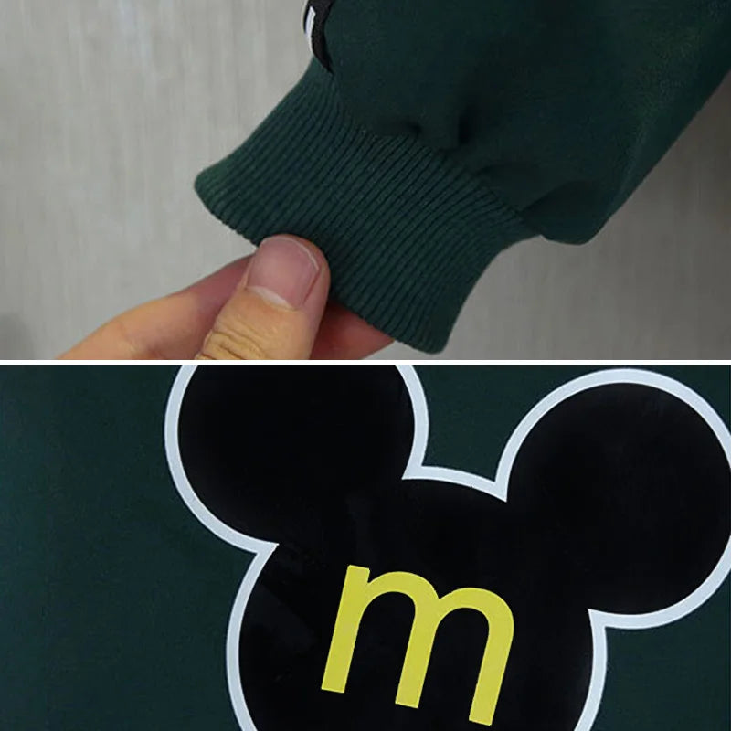 Hooded Jacket Fashion Solid Letter Print Outerwear for 1-6 Years Kids Children Windbreaker Coat