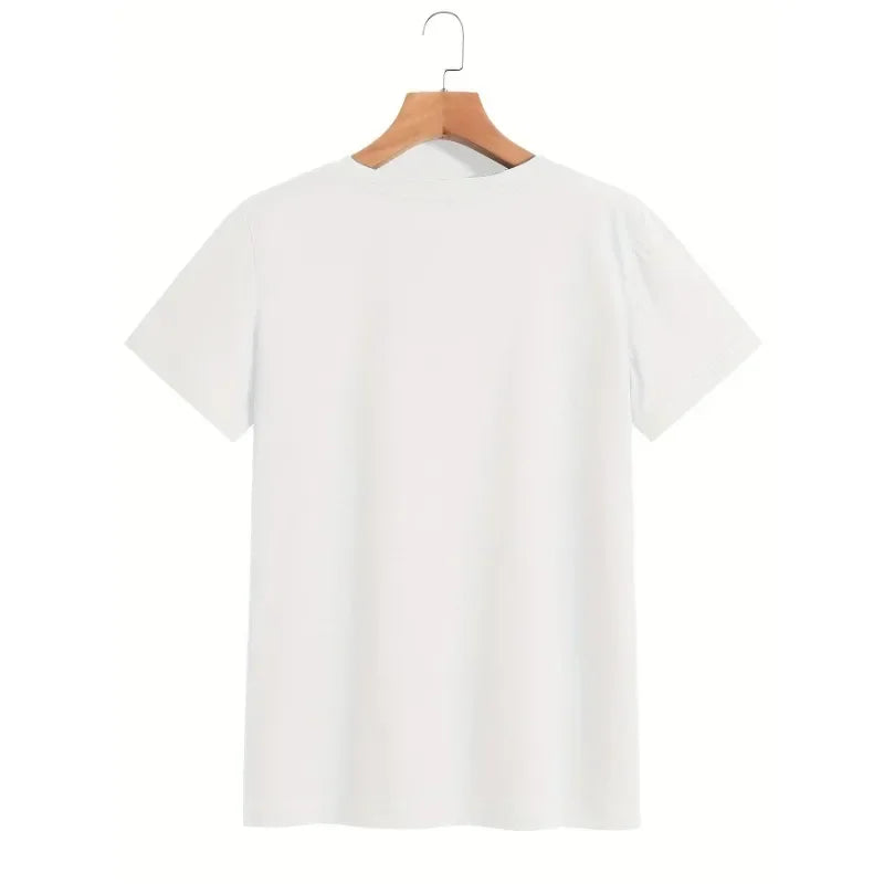 T-SHIRT Casual Tee Crew Neck Fashion High Quality Clothing Tops