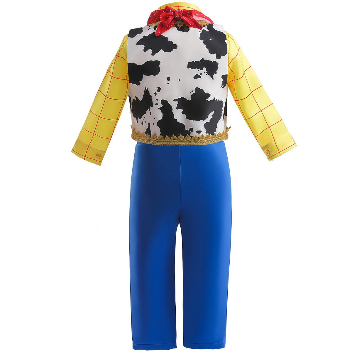 Kids Boys Cowboys Shirt+Vest+Pants Woody Cosplay Costume