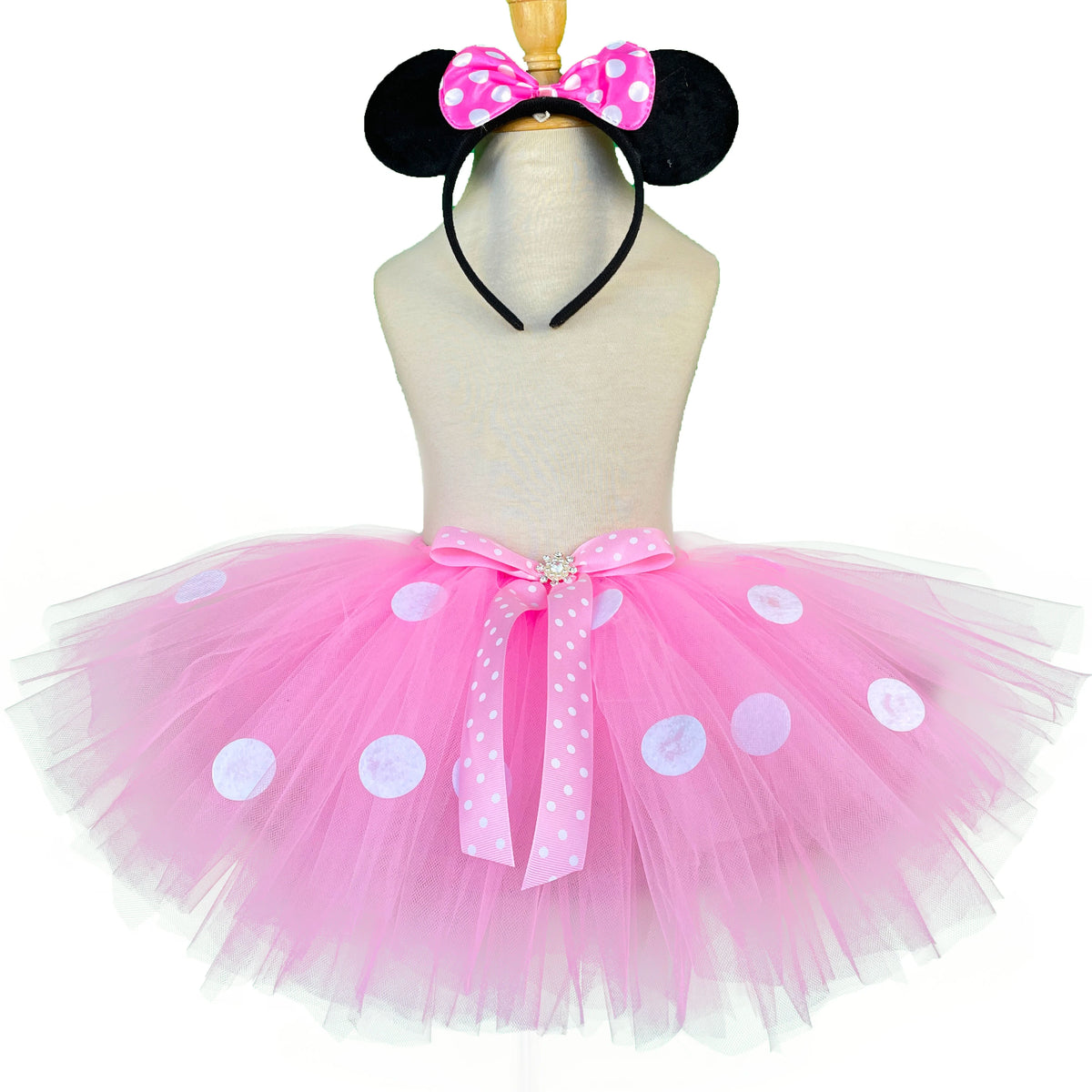 Girls Pink Cartoon Tutu Skirts  Ballet Tulle