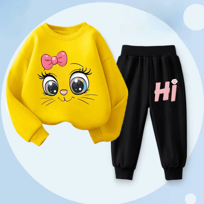 Two Piece Suit Children's Casual Outfits Kids Tracksuit