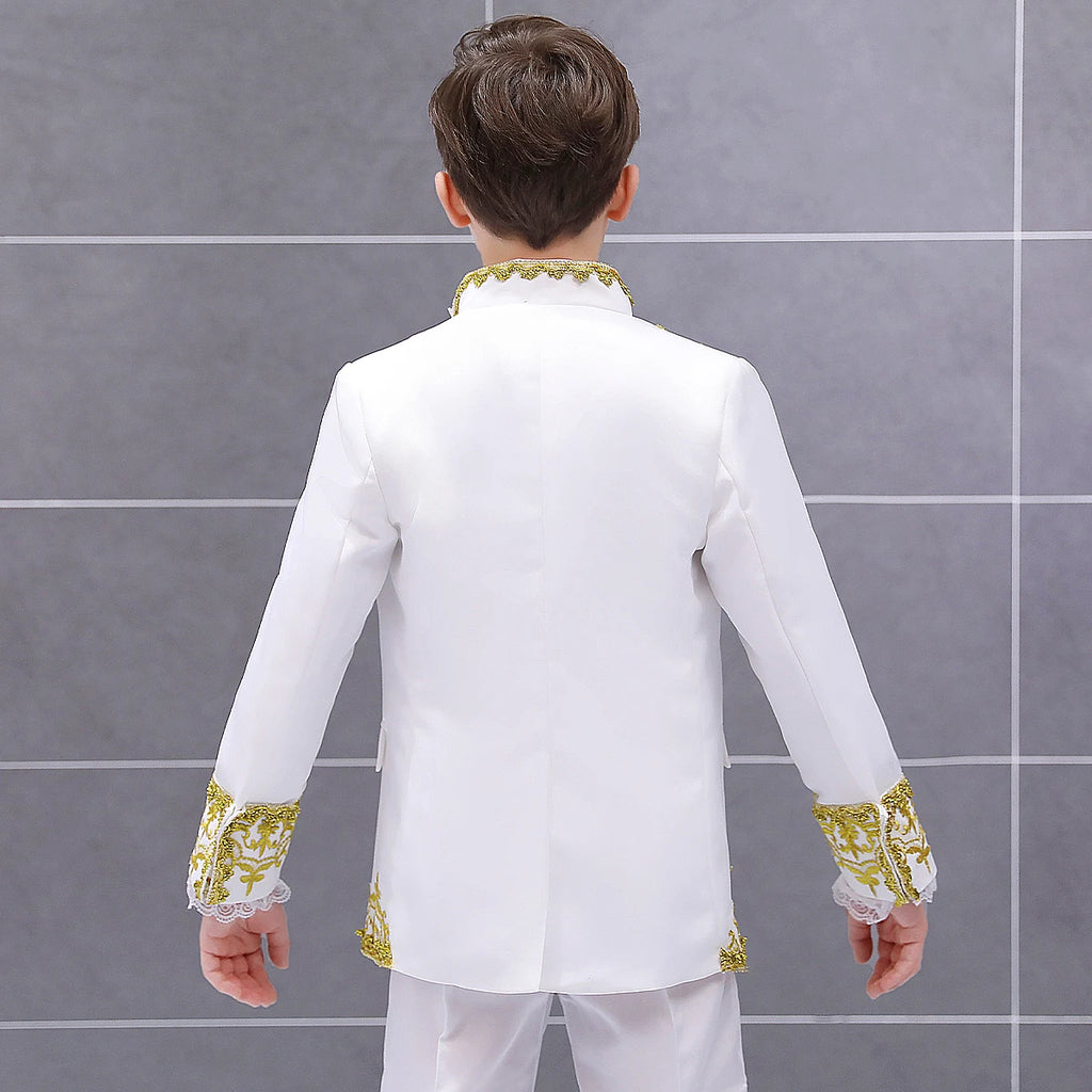 Boys Suit kids Prince Costume Halloween Carnival Outfit Teenager