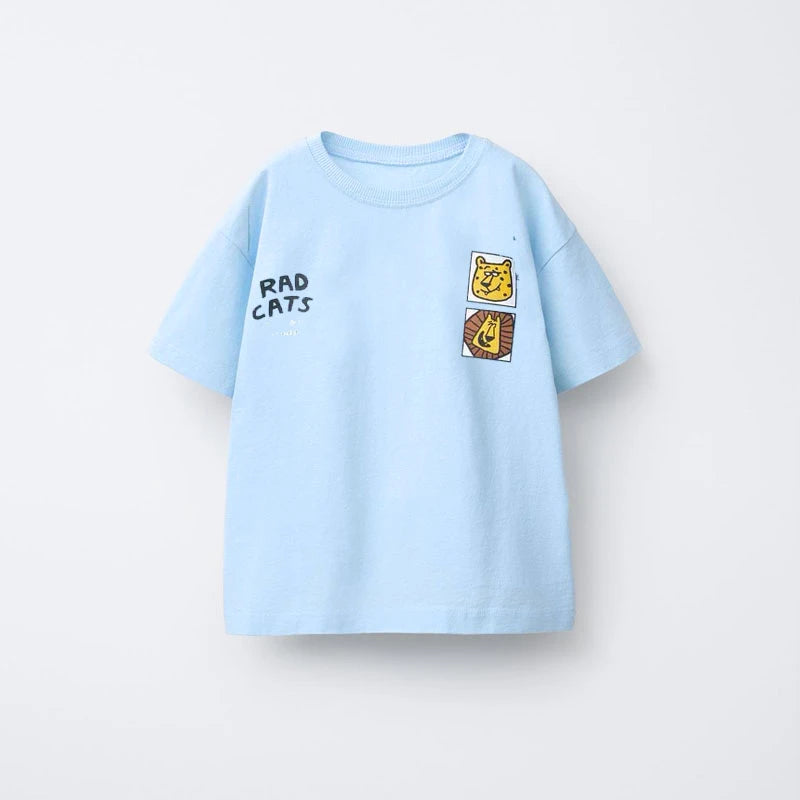 Animal Pattern Boys Clothes T-shirt