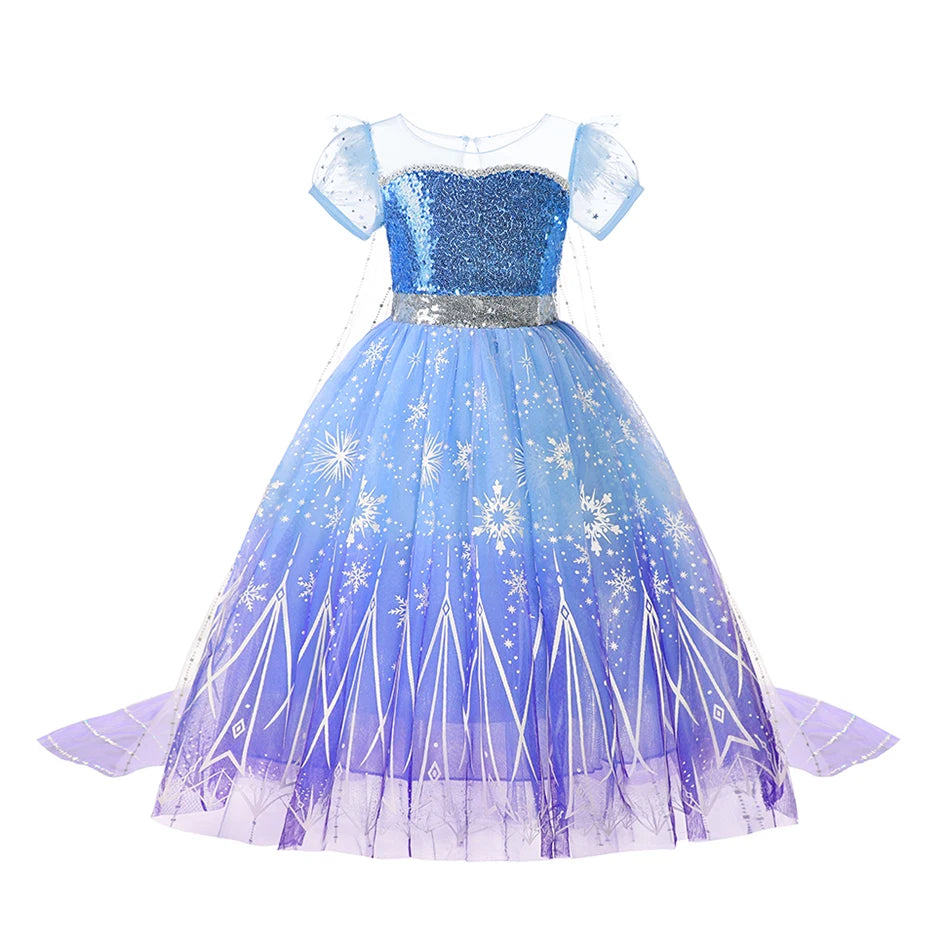Children Costume Girl Dress Halloween Princess Cosplay